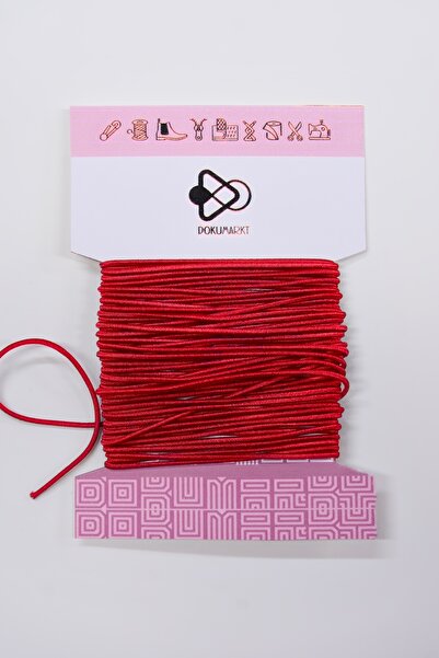 Dokumarkt Snur rotund subțire de cauciuc de 1,5 mm - Snur de cauciuc - Cauciu...