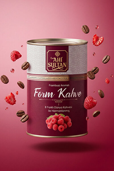 AHİ SULTAN Form Kahvesi 8 Farklı ve Frambuaz Içerikli 100 G