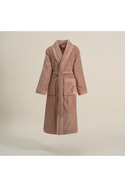 Ecocotton Жіночий халат Pure Cotton 100% органічна бавовна з вишивкою Terra