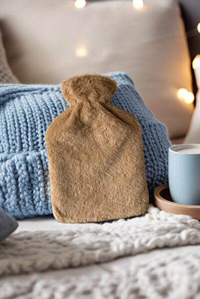 Eq deco Sıcak Su Torbası 2 Lt ve Peluş Kılıflı Sütlü Kahve