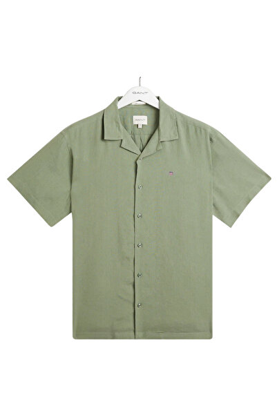 Gant Men's Green Short Sleeve Shirt
