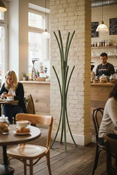 VİLİNZE Vesti Ahşap Ayaklı Portmanto Elbise Askılık