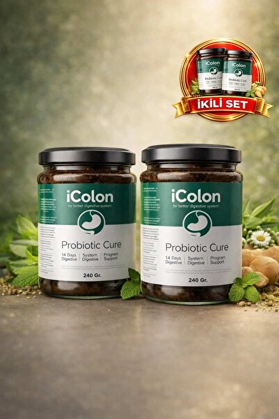 BİZİMHEKİM ŞİFA EVİ Black Natural Icolon Probiyotik Macun 2 Adet