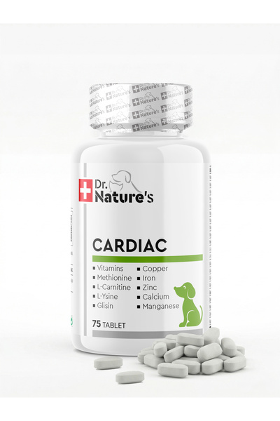 Dr. Nature's Köpekler İçin Kalp Desteği – Kardiyak Fonksiyonları Destekleyen ...