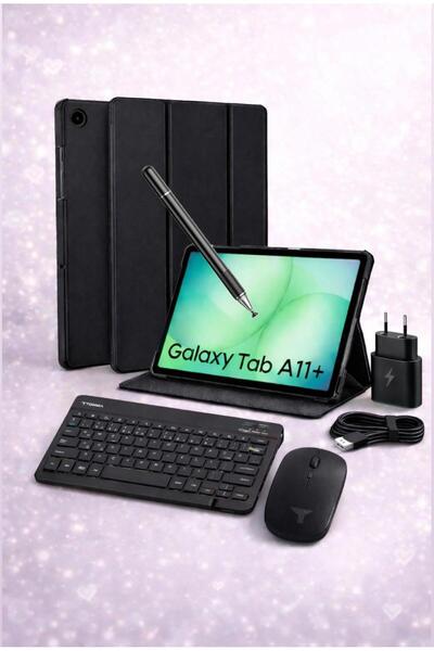 Samsung Galaxy Tab A9 Plus 8gb 256gb 11 İNÇ (KALEM HEDİYE) Kılıf Başlık Cam K...