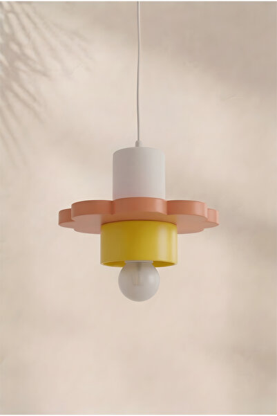 VARNO HOME ÇOCUK Çocuk Odası Papatya Tavan Lambası | Bebek Odası Dekoratif Re...