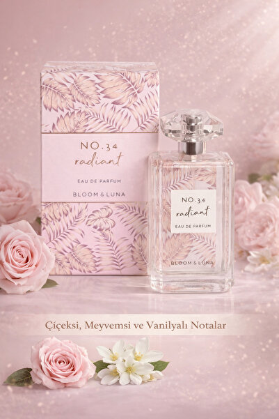 Bloom&Luna Radiant Eau De Parfum Kadın Parfümü 100 ML