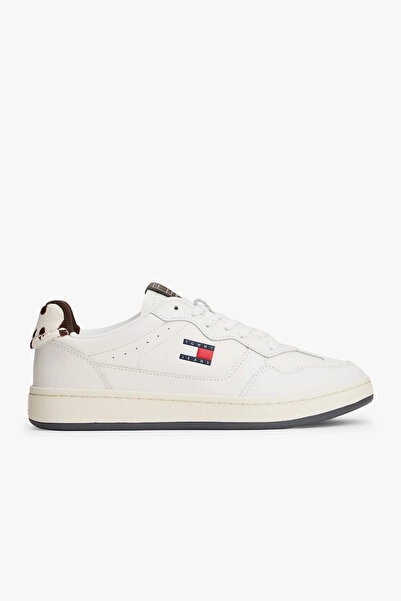 Tommy Hilfiger Archive '98 Dana Derisi Detaylı Kadın Kahverengi Sneaker EN0EN...