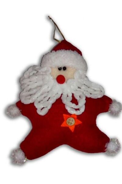 Pandoli بارتيدولو زينة عيد الميلاد سانتا كلوز من القطيفة مقاس 16 سم