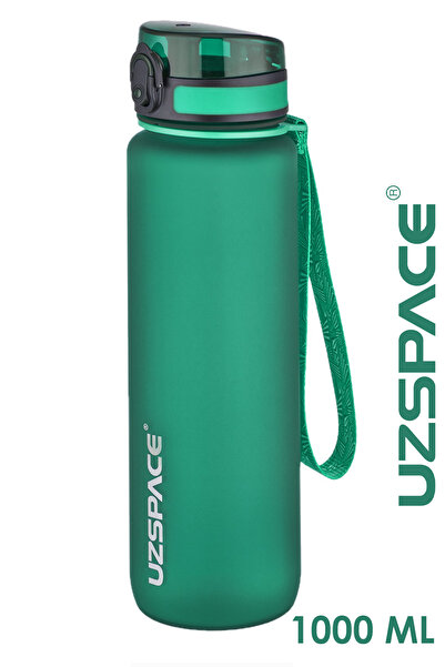 Uzspace 1000 ml Dark Green Tritan Flask