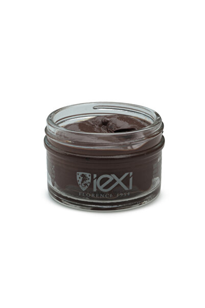 IEXI Deri Boyası Besleyici Cilalı Ayakkabı Kremi Parlatıcı Koruyucu 50ml - Kahverengi
