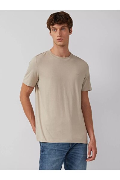 s.Oliver Tricou bărbătesc, croială regulată cu decolteu rotund, imprimeu simp...