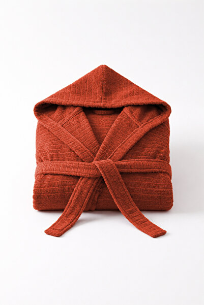 Rebeka Home Collection رداء حمام بغطاء للرأس من بلاط الطبيعة