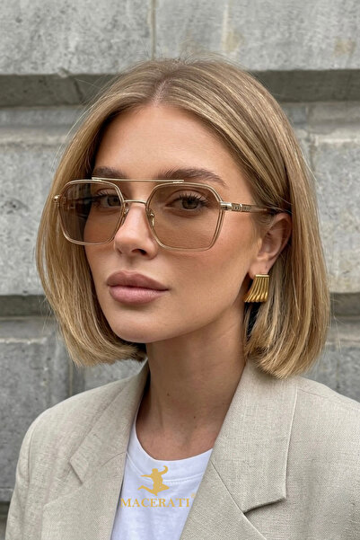 MACERATİ Ecs Unisex Uv400 Mink Nude Ultra Light Sunglasses
