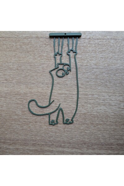 SORA DESIGN Sevimli Kedi Kitap Ayracı – Dekoratif Kitap Tutucu
