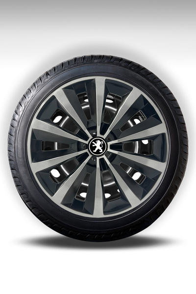 FRWY Peugeot Araçlar İçin Universal 15" inç 4 Adet 1 Takım Jant Kapağı ( 301 ...