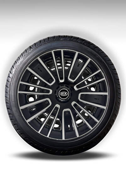 FRWY Kia Araçlar İçin Universal 14" inç 4 Adet 1 Takım Jant Kapağı ( Rio Cera...