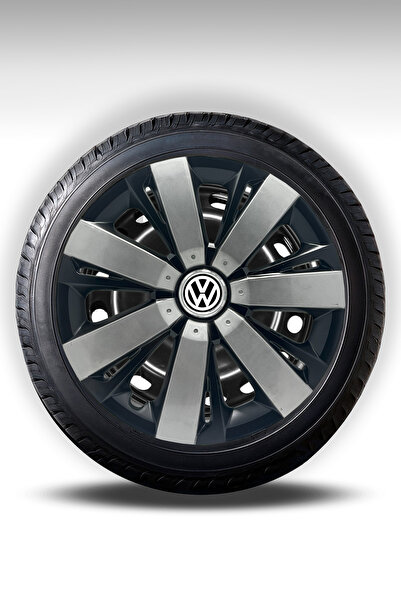 FRWY Volkswagen Araçlar İçin Universal 15" inç 4 Adet 1 Takım Jant Kapağı ( P...