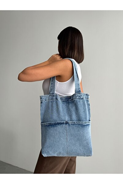 PASSTELL Women's Shoulder Strap Denim/Jean Bag