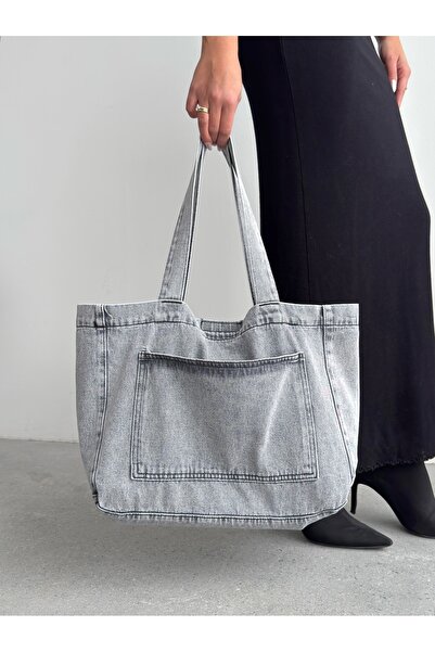 PASSTELL Women's Shoulder Strap Denim/Jean Bag