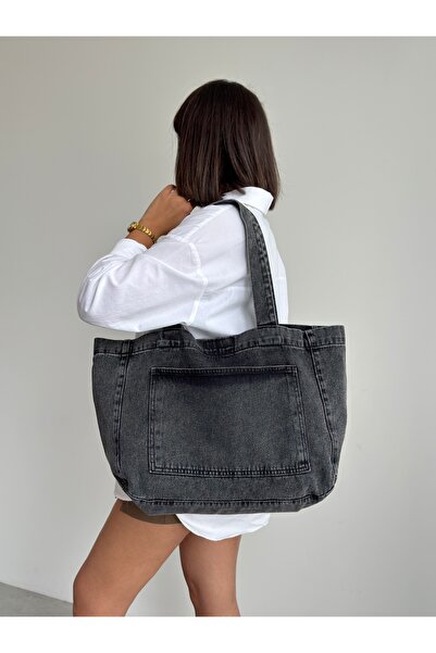 PASSTELL Women's Shoulder Strap Denim/Jean Bag