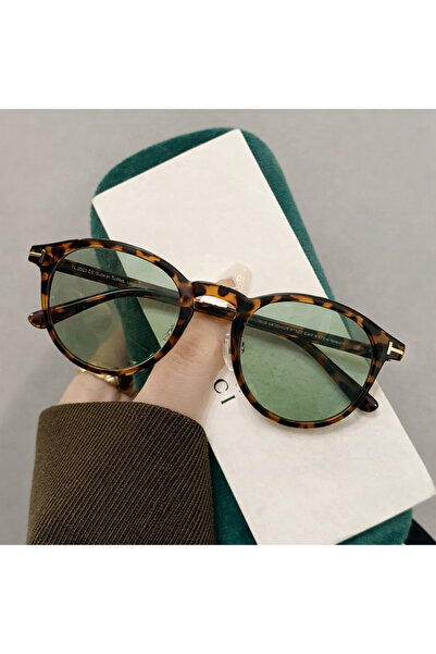 PİYESBOUTİQUE Unisex Women's Men's Uv400 Protected Oval Round Sunglasses with...