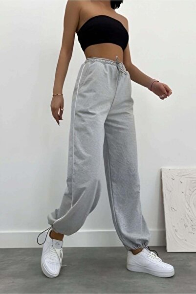 EDVESS Unisex Πλεκτό Παντελόνι Φόρμας Harajuku Styl