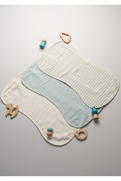 Bondberro Mother Baby 4 Layer Muslin Shoulder Cover (Mint)