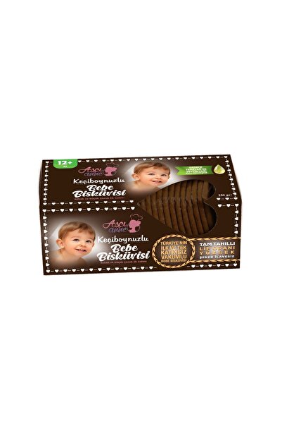 Aşçı Anne Aşçı Anne Keçiboynuzlu Bebe Bisküvisi (12 AY) - 250 G