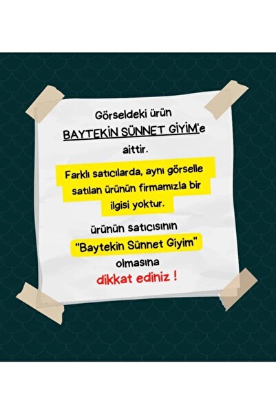 Ponpon مجموعة ختان طفل رضيع فاخرة Şehzade قفطان Mevlüt