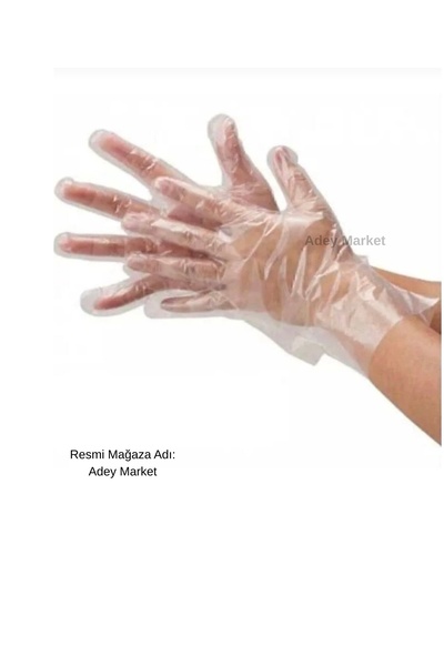 Genel Markalar Kullan At Şeffaf Eldiven TEK