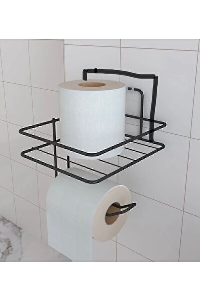 EVA METAL TASARIM Suport pentru role de toaletă adeziv Umeraș Suport pentru r...