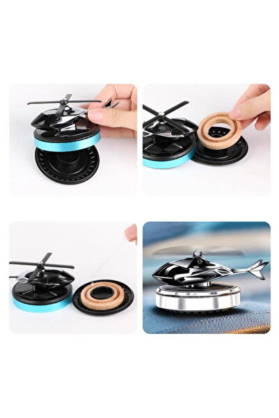 toniazon Araba Aksesuarı / Esansı - Helikopter - Jet (METAL KROM) Oto Parfüm Jet