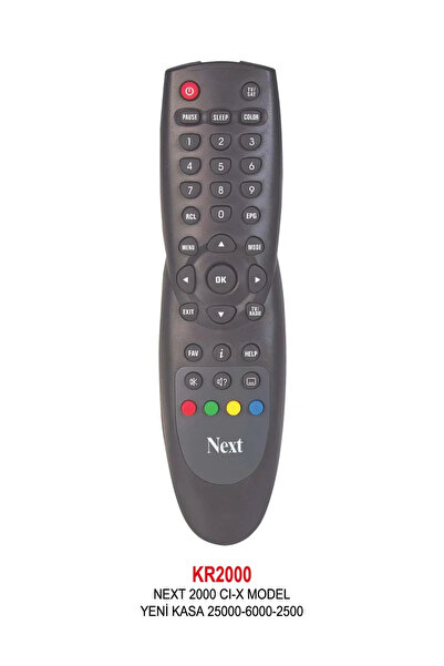 Next 2000 CI-X MODEL YENİ KASA 25000-6000-2500 UYDU KUMANDASI