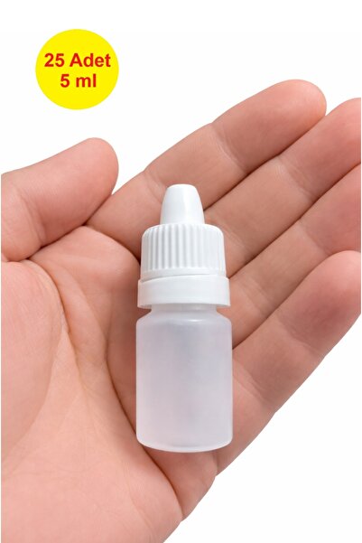 demethome 1-10-25-50-100 ADET LDPE 5 cc Plastik Boş şişe sıvı-parfüm-aseton-l...