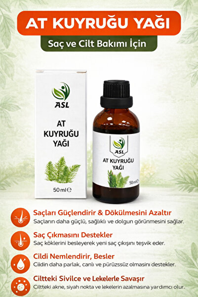 ASL At Kuyruğu Yağı 50 ml