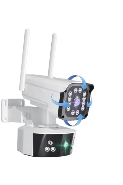 O-KAM 3032 6mp Wıfı Ptz Camera 3 Kameralı Geniş Açı
