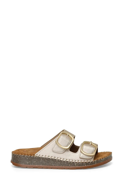 Polaris شباشب نسائية بإبزيم مزدوج لتقويم العظام