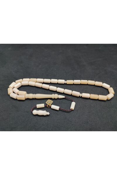 İskeçe Tesbih Furkan Rose Master Artifact قلم مختوم مميز منحوت على شكل عظمة ا...