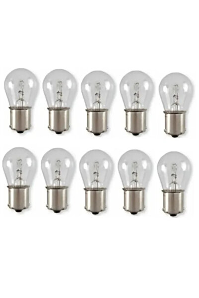 Eco 12V/21W 5W 1016 BAY15D Çift Duy, Şaşı Düz Tırnak, Fren, Stop, Sis Ampulü 10 Adet