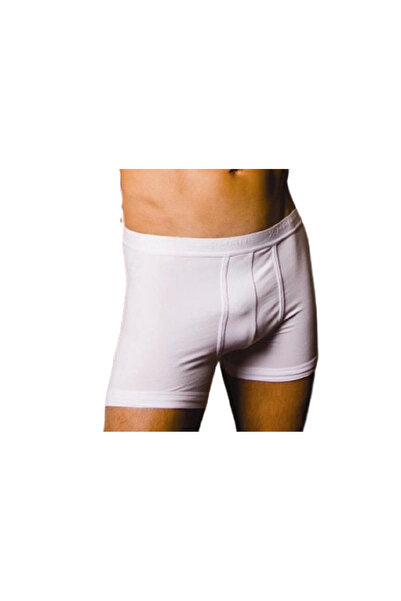 X-Man 703 Men's Stretch Leg-Enclosing Solid Color Boxer Shorts