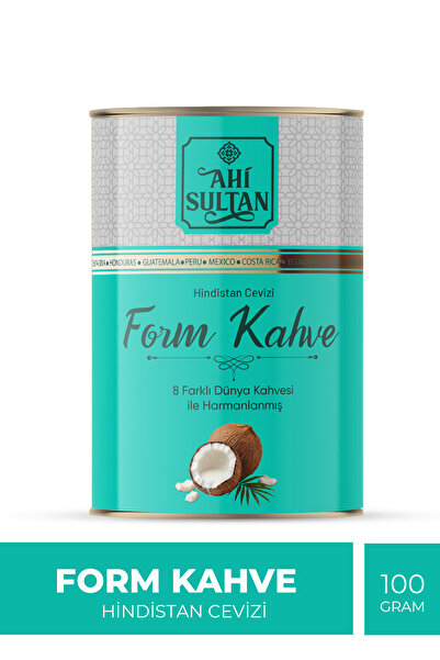 AHİ SULTAN Form Kahvesi 8 Farklı Kahve Ve Hindistancevizi Içerikli 100 G