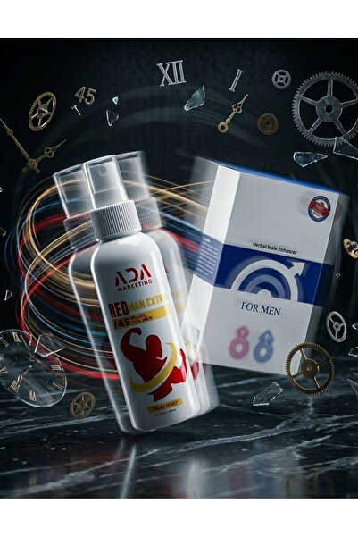 Ada Marketing Gold Man Extra Erkek Bakım Spreyi Hediye 5'li Mendili