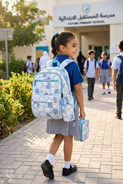 Other شنطة ظهر مدرسية بناتي "غلاكسي" بتصميم عصري وألوان رائعة