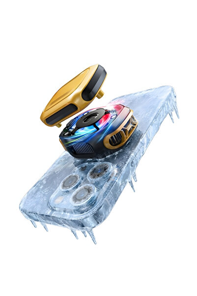 Nerele Cooler Magnetic Telefon Gaming CX12, Racire Ultra Rapida, Baterie 2000...