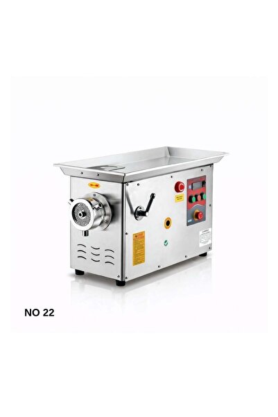 Çağdaş Makina Çağdaş No 22 Sök Tak Kafa Soğutmalı Paslanmaz Kıyma Makinesi 380V