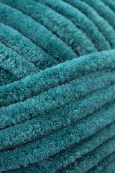 WOLANS 463 Petrol Soft Velvet Bunny Baby Knitting Yarn Velvet Yarn Soft Toy Yarn Blanket Yarn