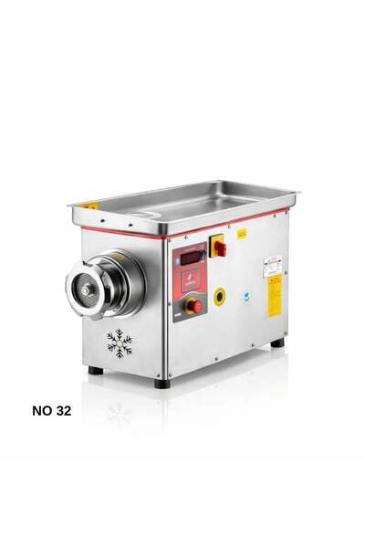 Çağdaş Makina Çağdaş No 32 Soğutmalı Sifero Çelik Kıyma Makinesi 220V