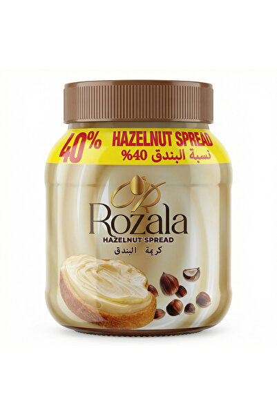 Rozala معجون البندق الأبيض 40% 700 جرام