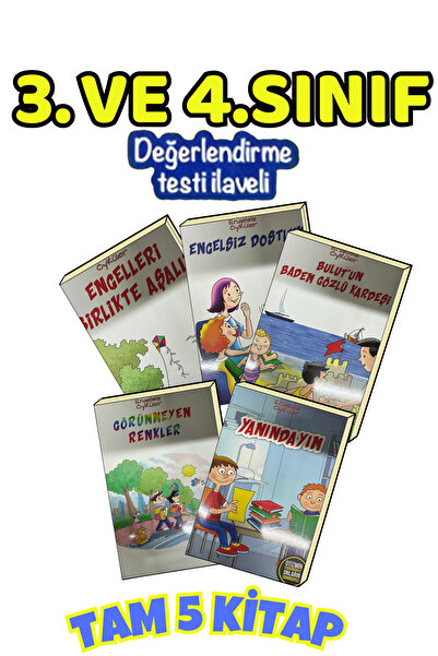 GÖNÜL YAYINCILIK 3.ve 4.sınıflar Için 5'li Hikaye Kitabı Seti ( lar)